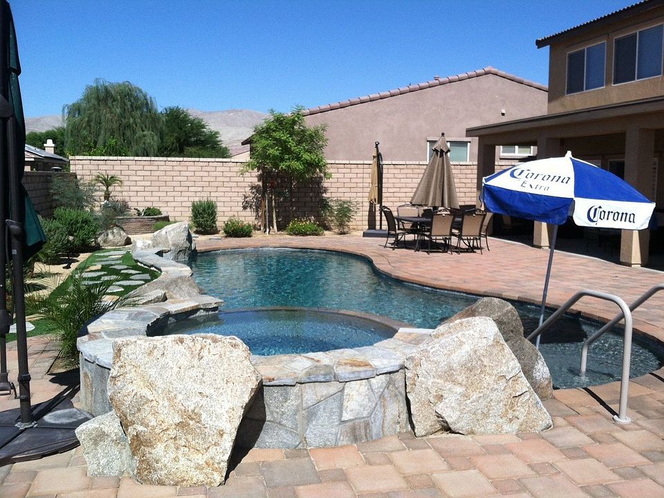 Pool from spa side