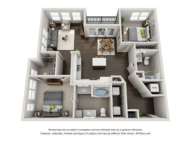 Floor plan B6