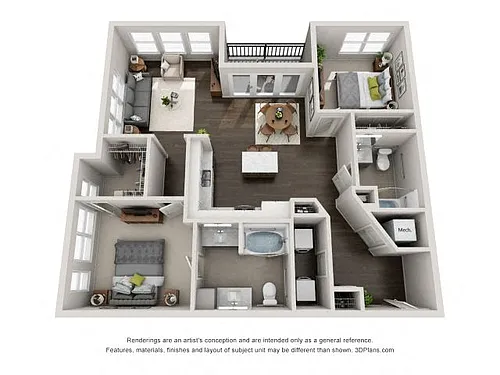 Floor plan B6