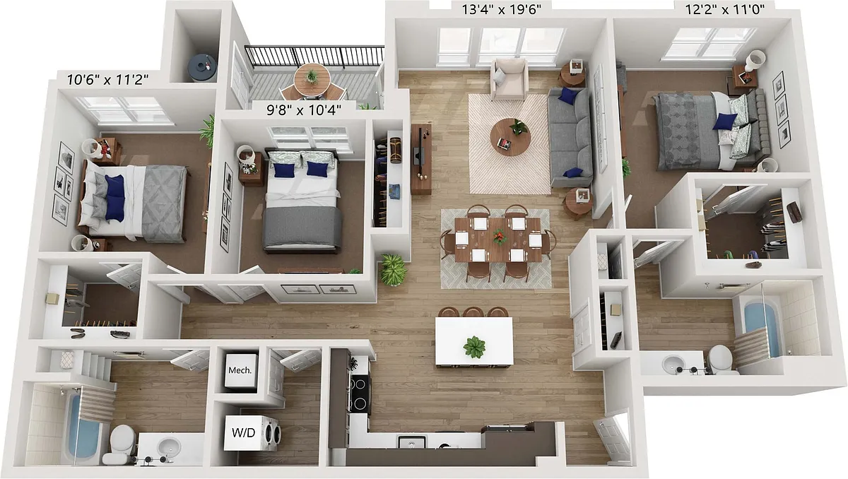 Floor plan C1