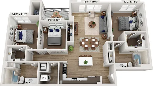 Floor plan C1