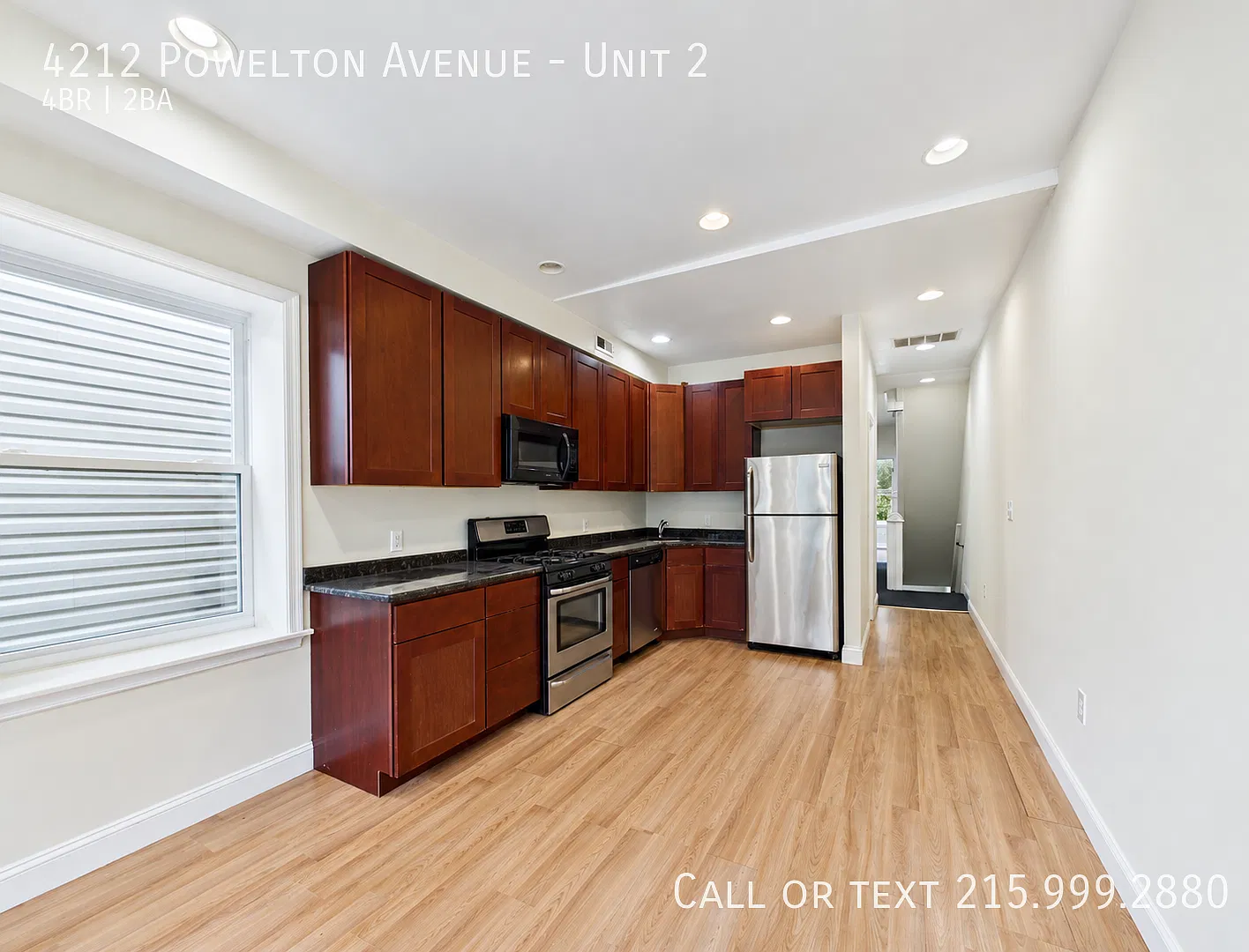 Modern bi-level apartment at 42nd & Powelton - Lease Length Negotiable — Photo 2