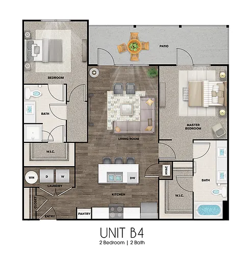 Floor plan B4