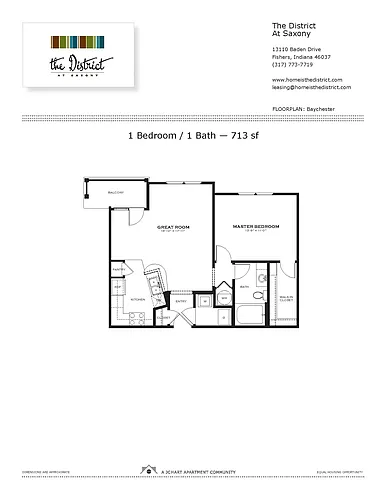 Floor plan Baychester 1.1