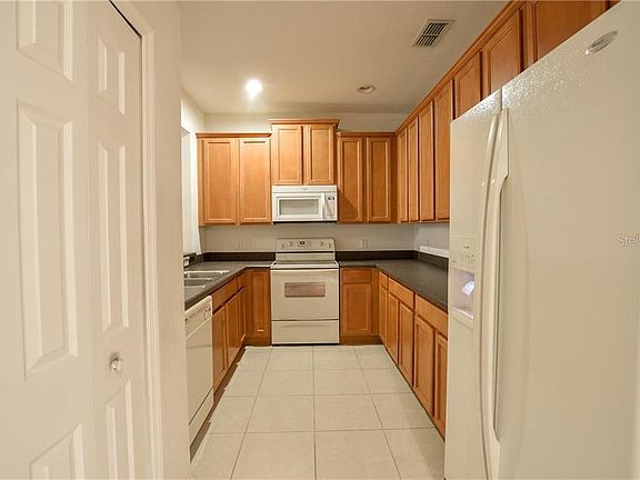 Kitchen with Wood Cabinets