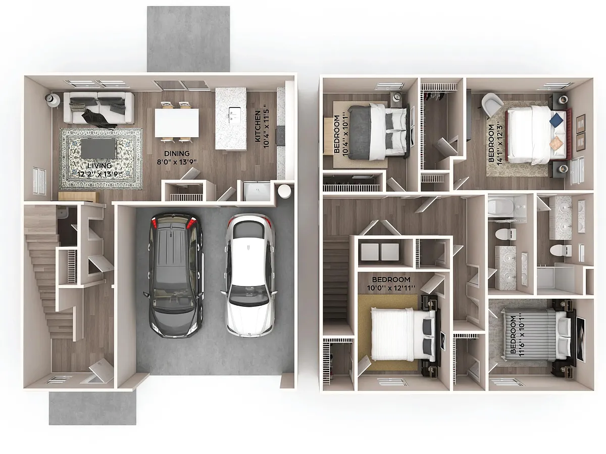 Floor plan DT-D1
