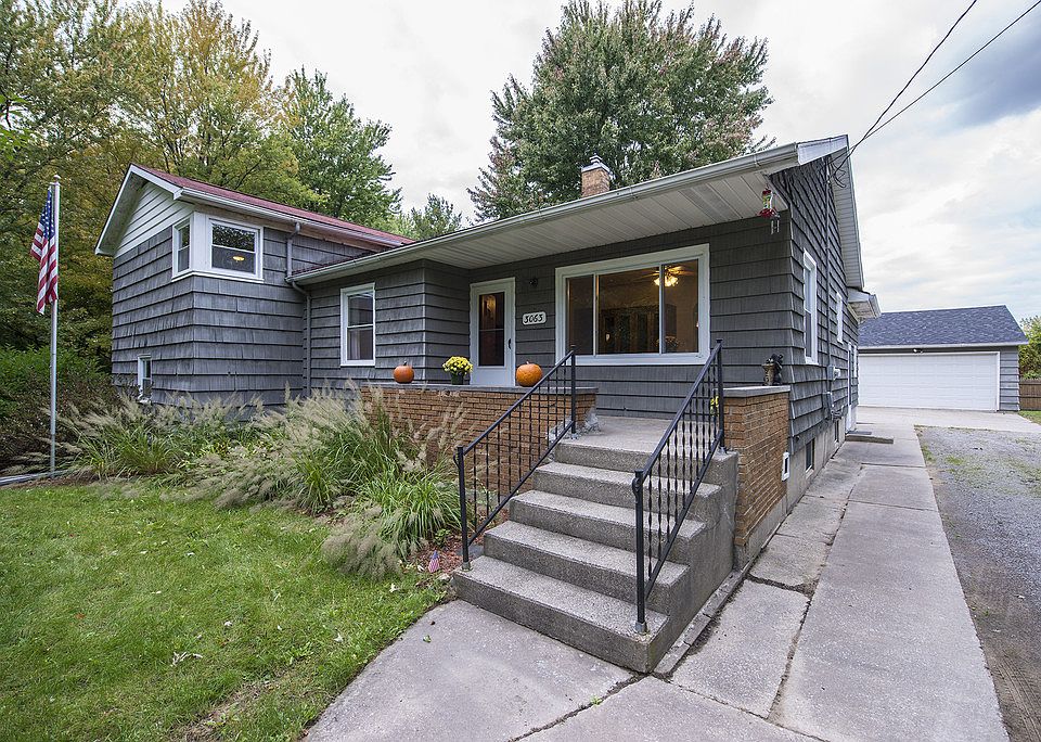 ROOM TO GROW ON GORDONVILLE!  This oversized tri-level home boasts 5 bedrooms, 2.5 baths and over 2400 square feet of living space.  Enjoy the private country setting secluded  in the Bullock Creek School district with less than a 5 minute drive to downtown Midland. This unique home is move-in-ready and features a charming cedar exterior, 2.5 car detached garage, refinished hardwood floors, dual furnaces, deck, and newer windows. Don't wait, call for your private showing today!