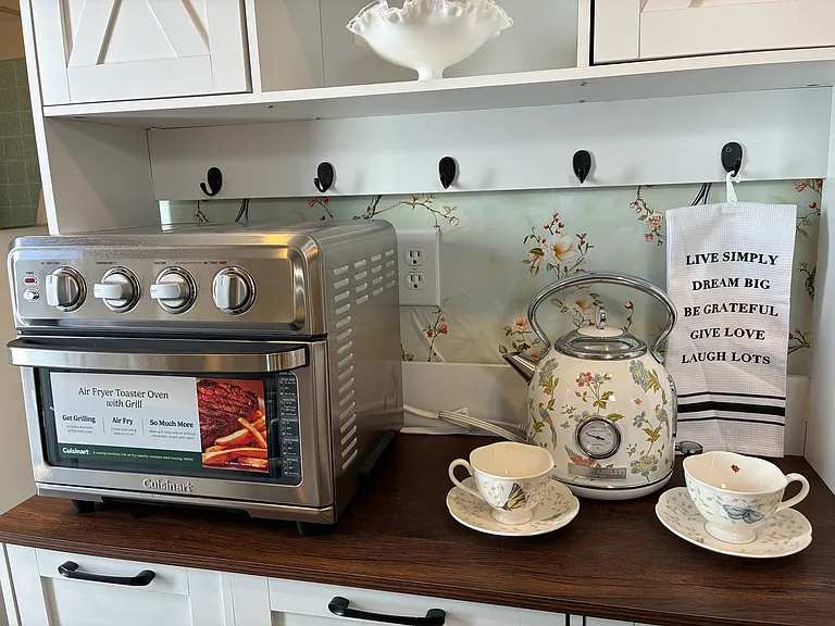 All New 8-Way Cooking Element with New Electric Tea Kettle