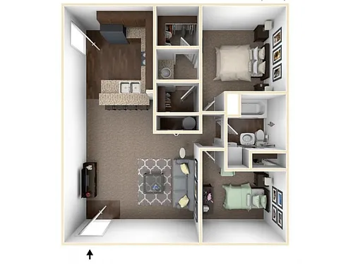 Floor plan The Herrington