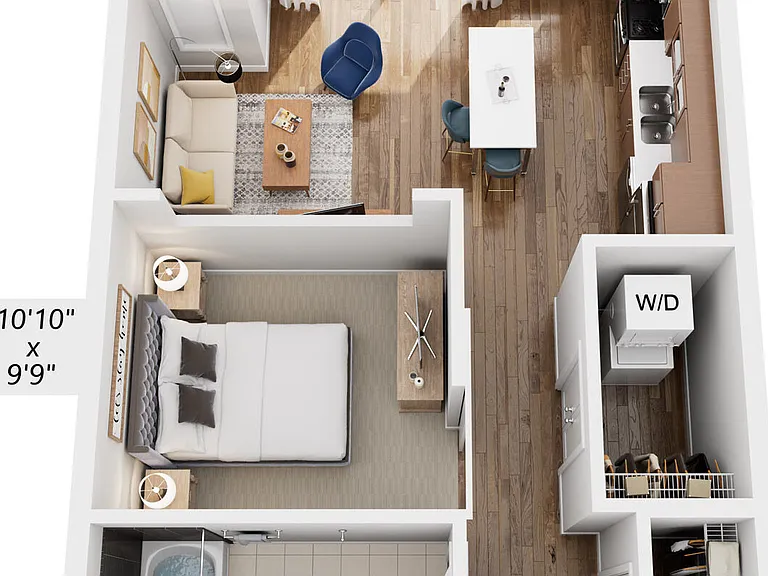 Cooks floor plan The Island Residences