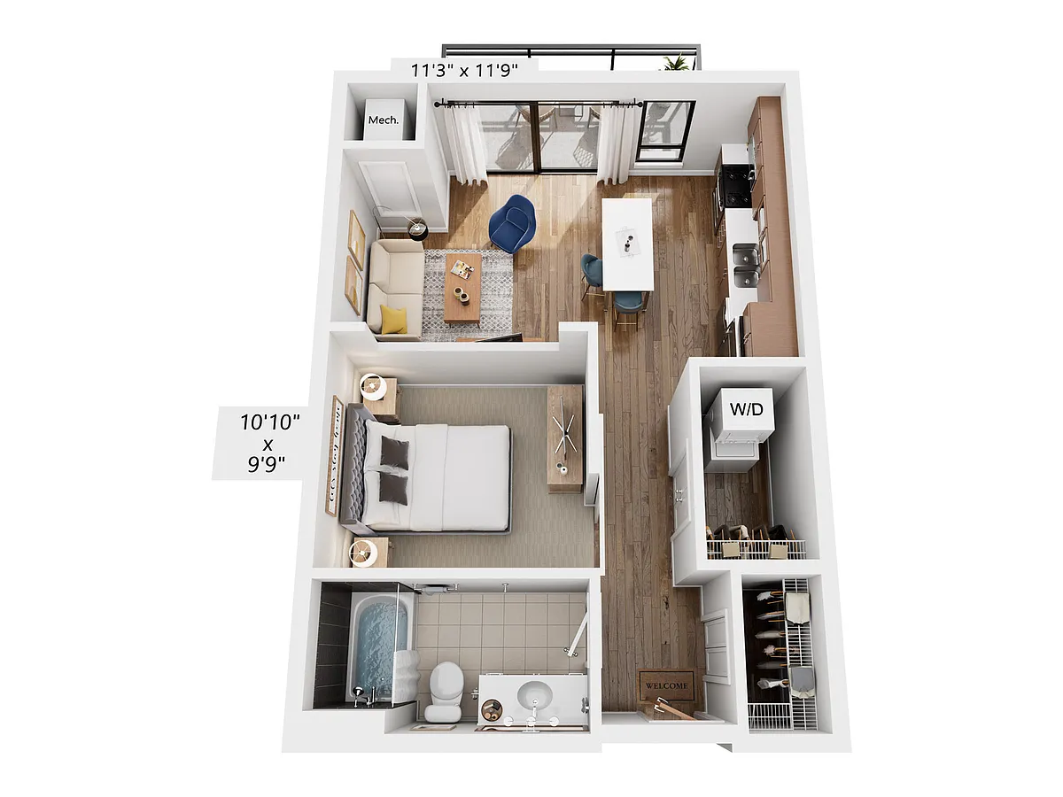 Floor plan Cooks