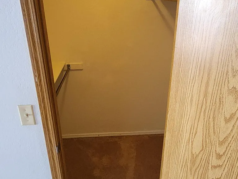 Primary bed room closet