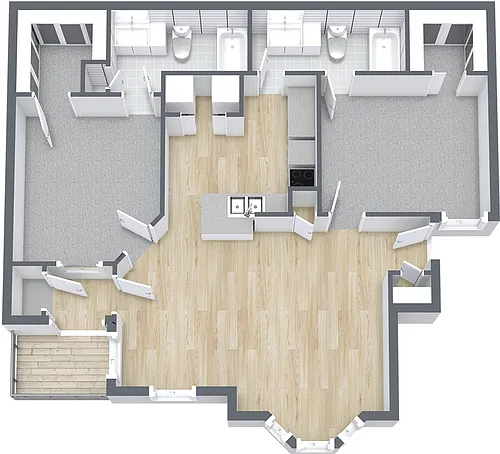 Floor plan B2