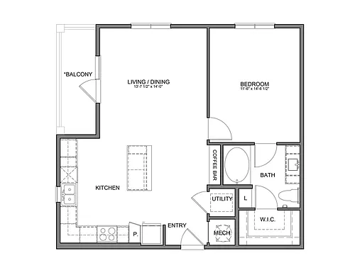 Floor plan Stag's Leap 7A7.11