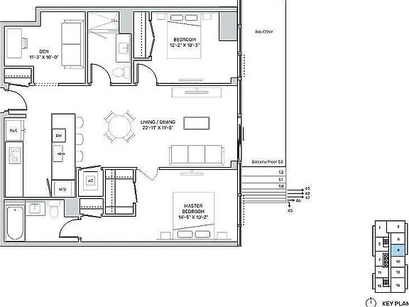 2nd image of 600 NE 1st Ave #3608
