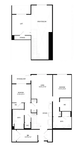 Floor plan B3L