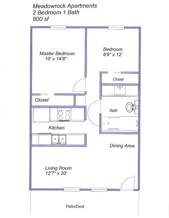 Floor plan Upstairs