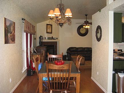 Dining / Living w/ new floors