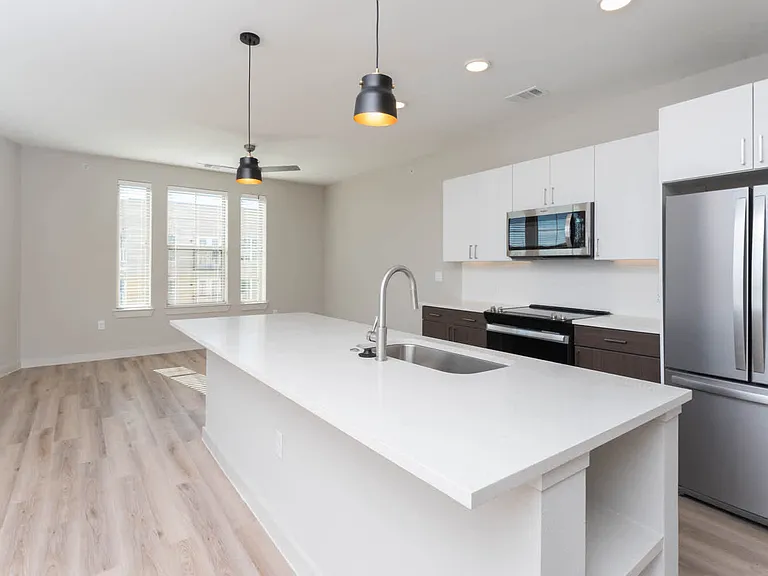 Kitchen with Stainless Steel Appliances