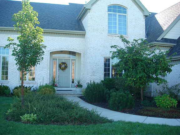 Lovely landscaping.
