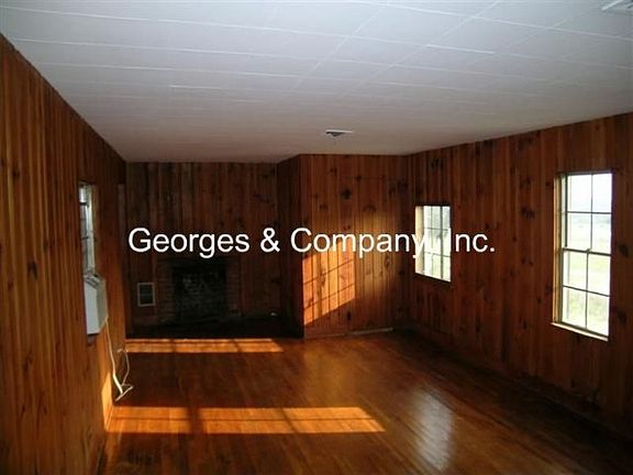 Living room with fireplace