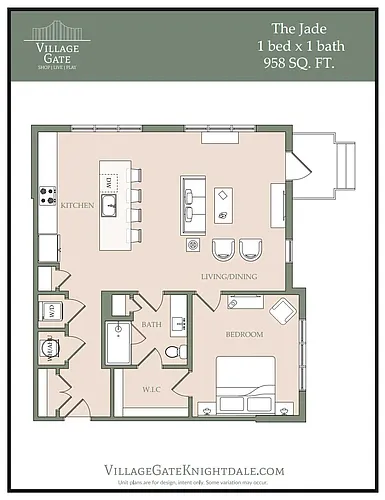 Floor plan The Jade