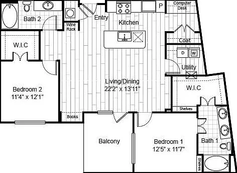 B4.2 floor plan Virage
