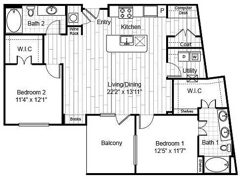 Floor plan B42
