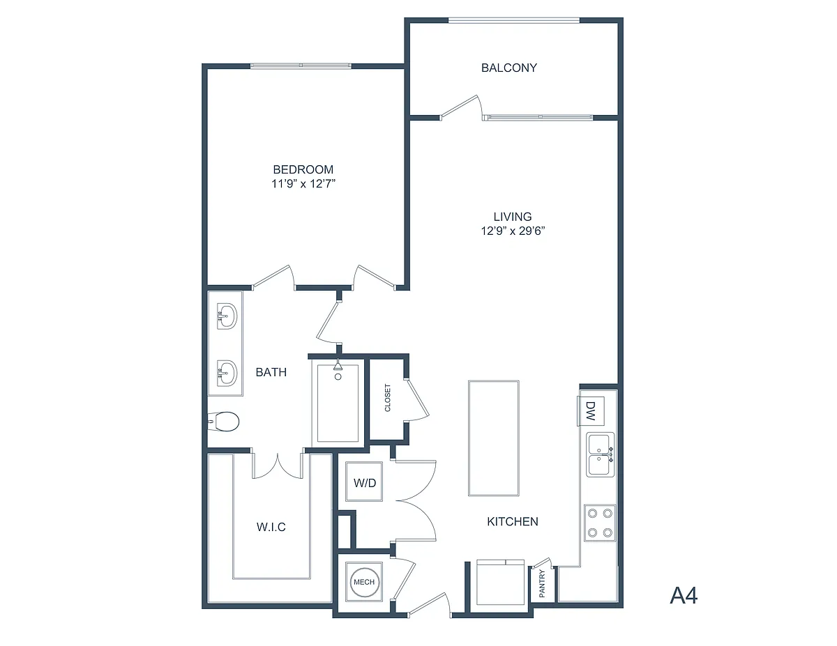 Floor plan A4