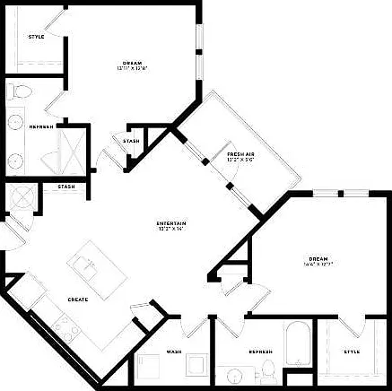 B2 Floor Plan B2 Floor Plan