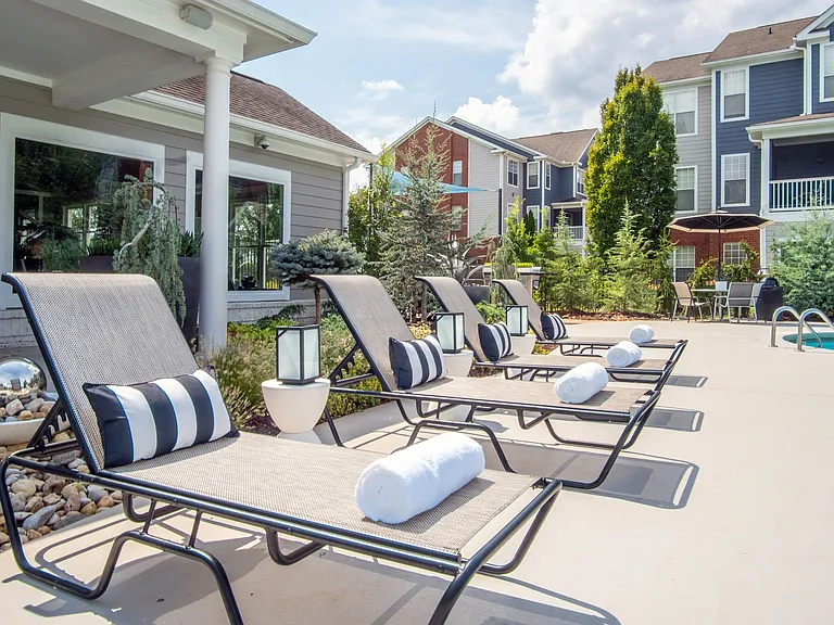 Lounge in paradise and soak up the sun on our stylish pool deck.