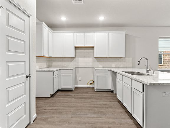 Abundant cabinet and counterspace