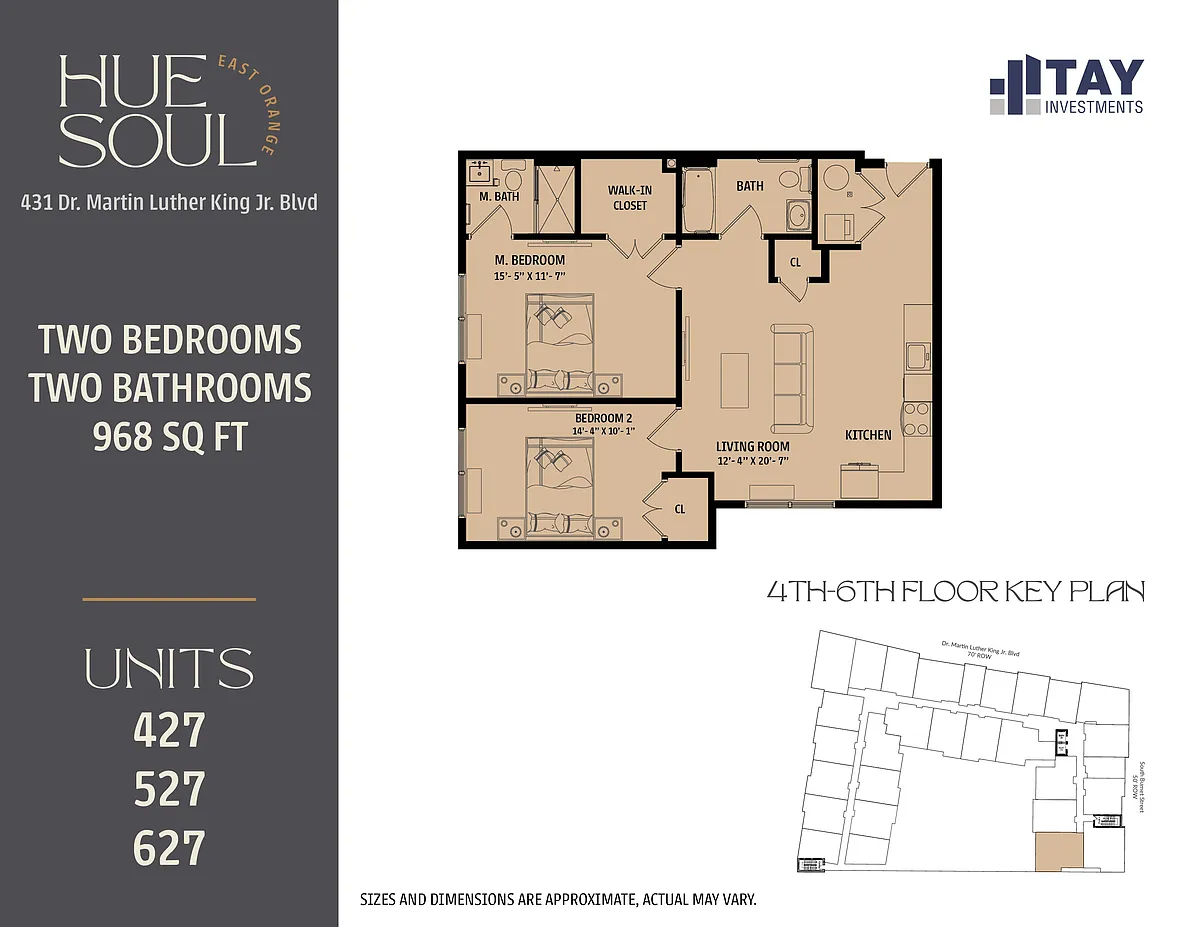 Floor plan 2B2B-A
