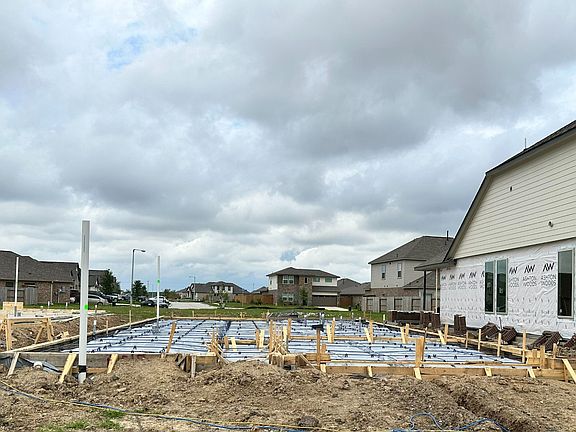 Construction progress - 13518 Rain Lily Drive