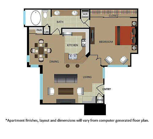 Floor plan BARKLEY