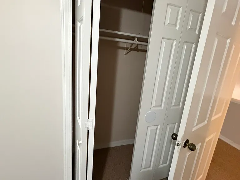 Closet in upstairs bedroom