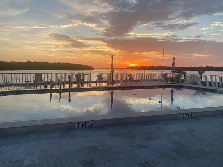 Pool #1 with stunning morning views