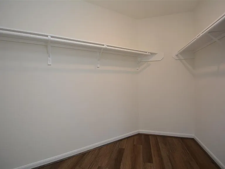 Primary closet