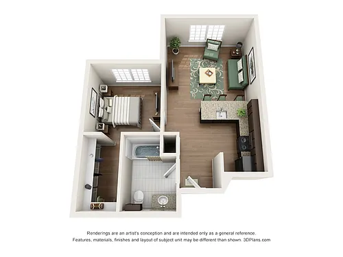 Floor plan 314