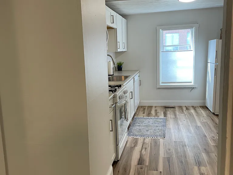 View of kitchen from bedroom #2