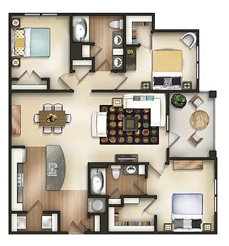 Floor plan C1