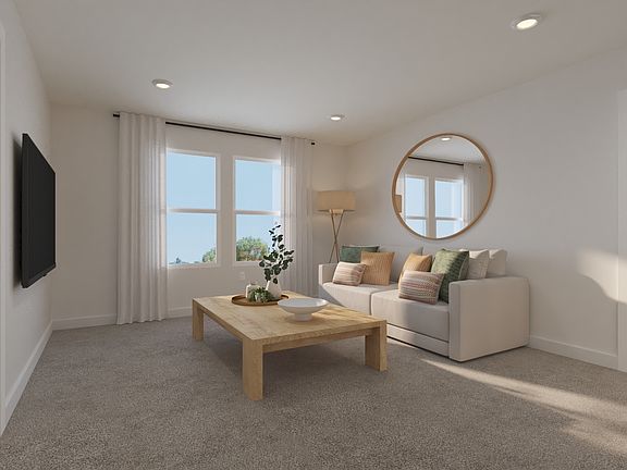 The upstairs loft gives the kids a place to hangout.