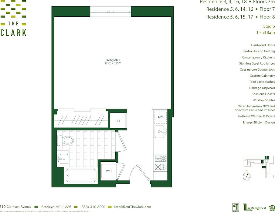 2nd image of 310 Clarkson Ave APT 303