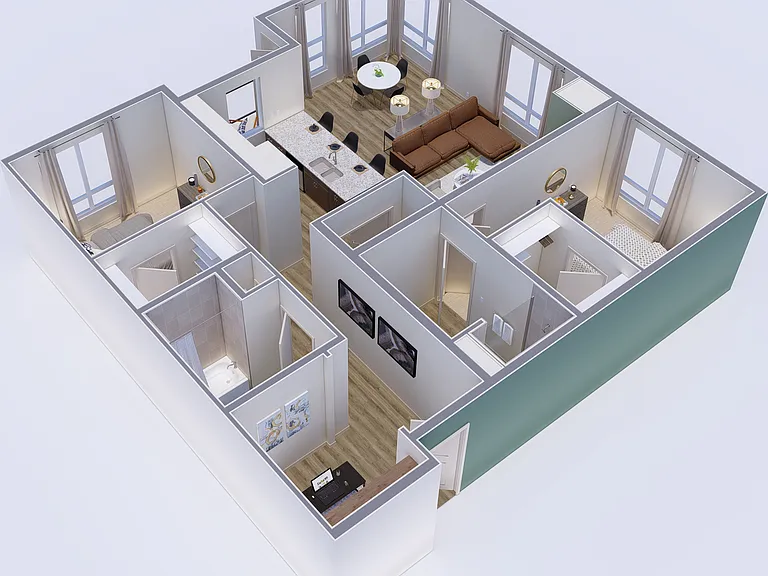 Mariblu at Southcenter 55+ Active Adult Apartments — Photo 32