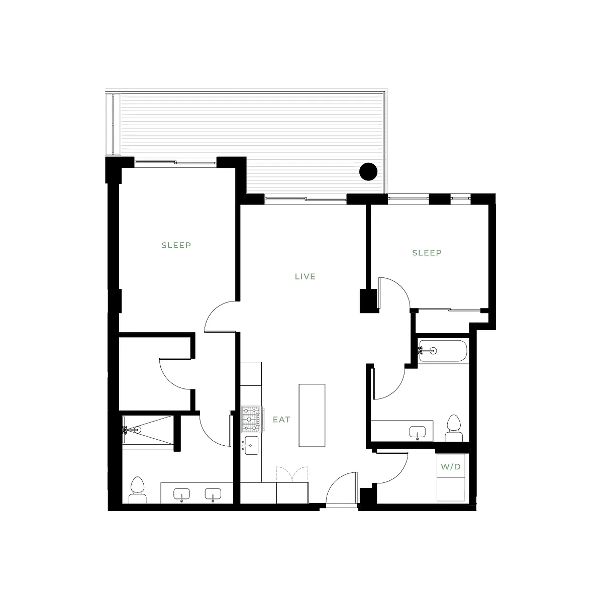 Floor plan B18