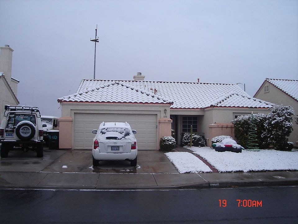 Snow in the Desert.