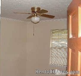 Fans in all bedrooms