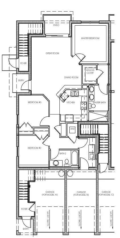 Floor plan Bluegill - Premium