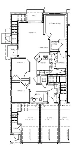 Floor plan Bluegill - Premium