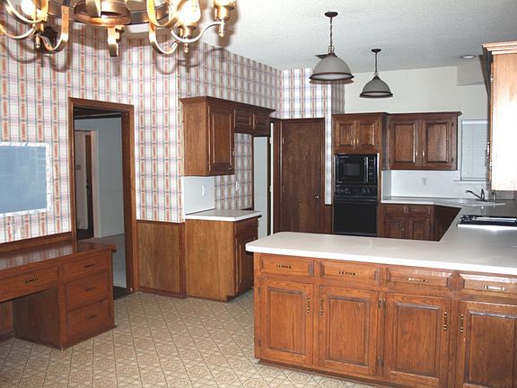 Kitchen with Built in Desk